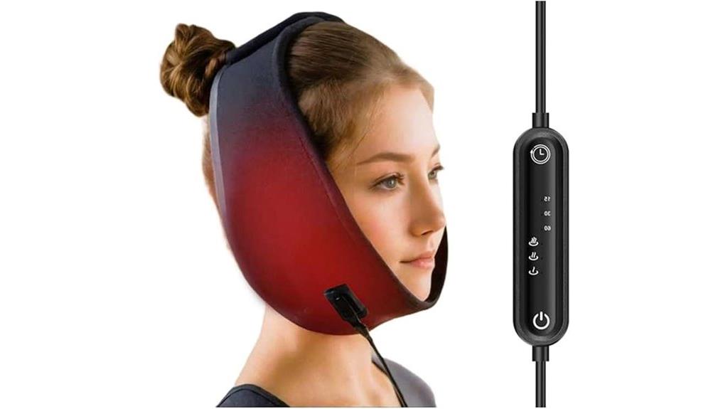 heat therapy jaw wrap