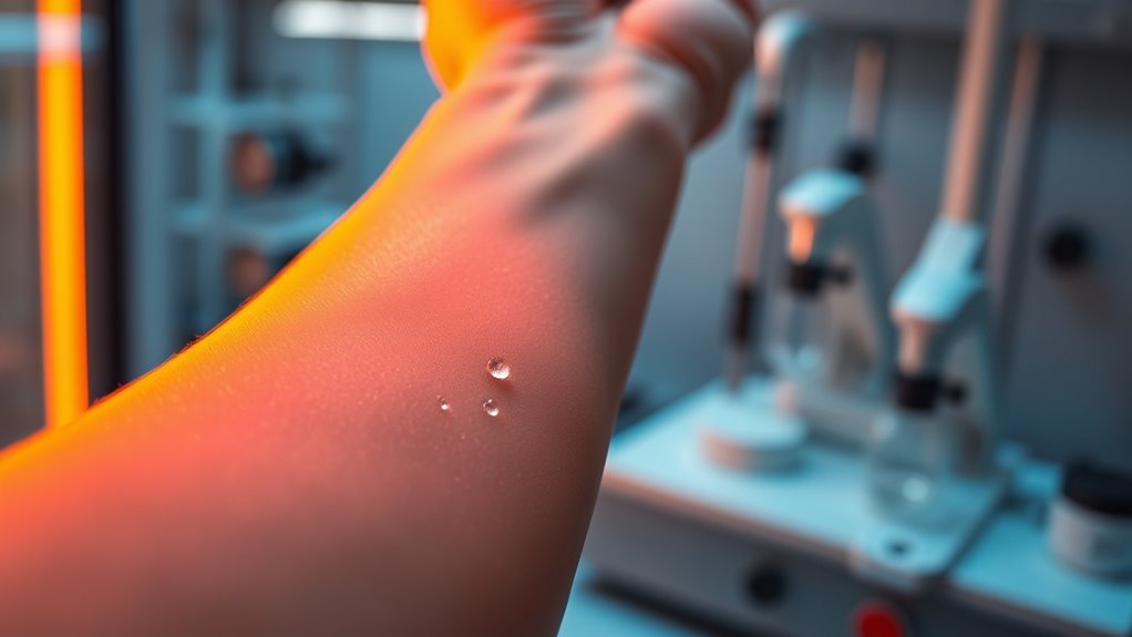 heat triggers collagen synthesis