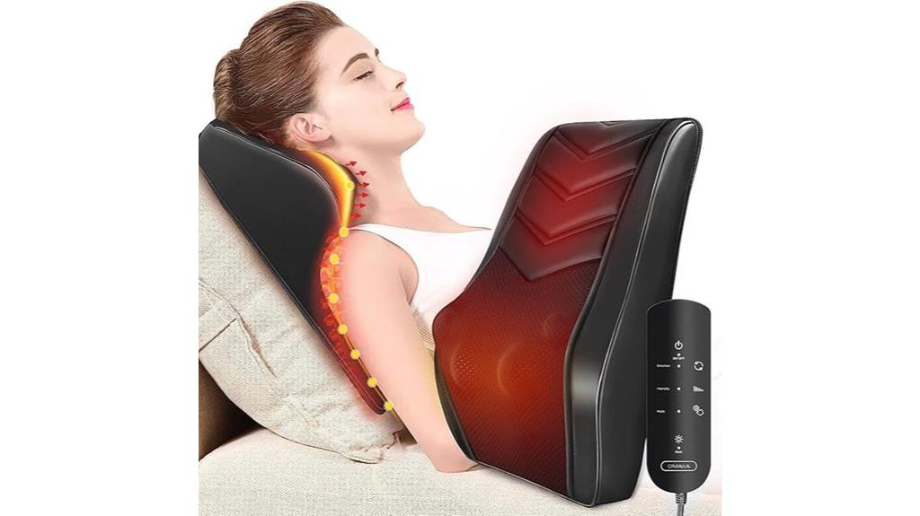 heated 3d neck massager