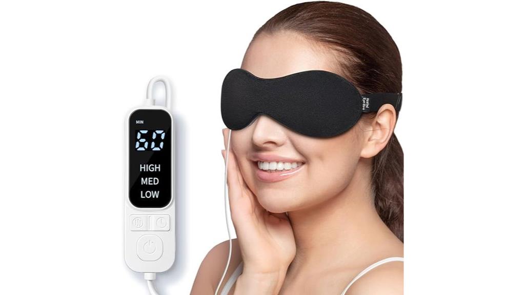 heated eye mask