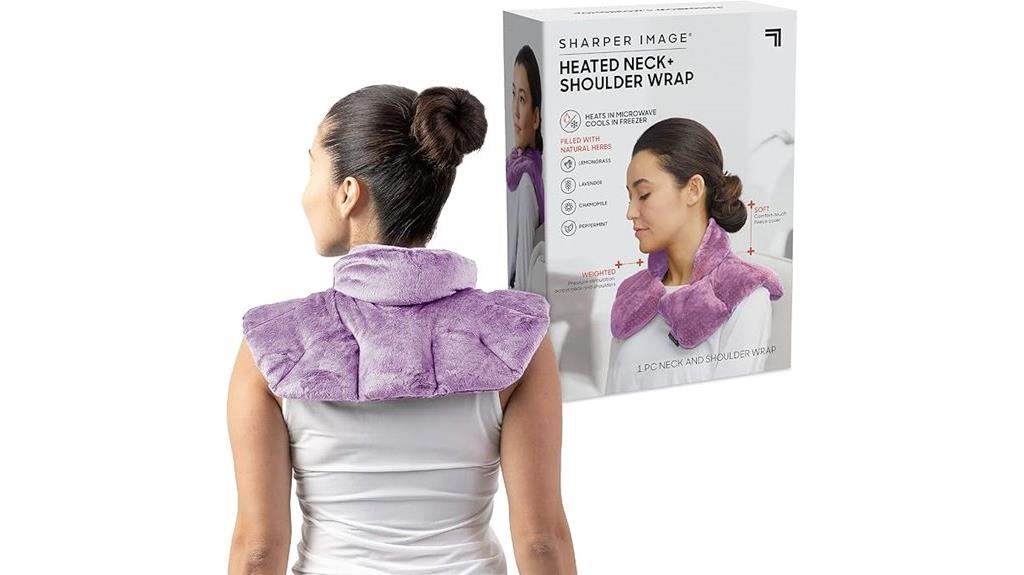 heated neck shoulder wrap