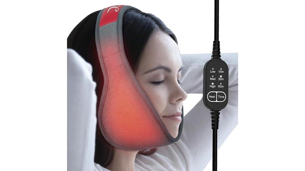 heated tmj relief pad