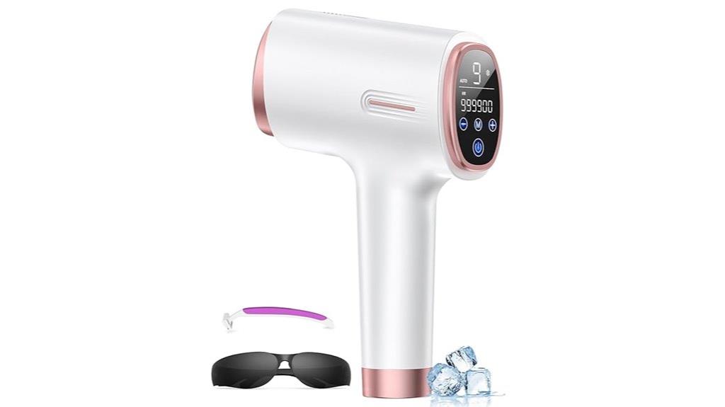 home ice cooling hair removal