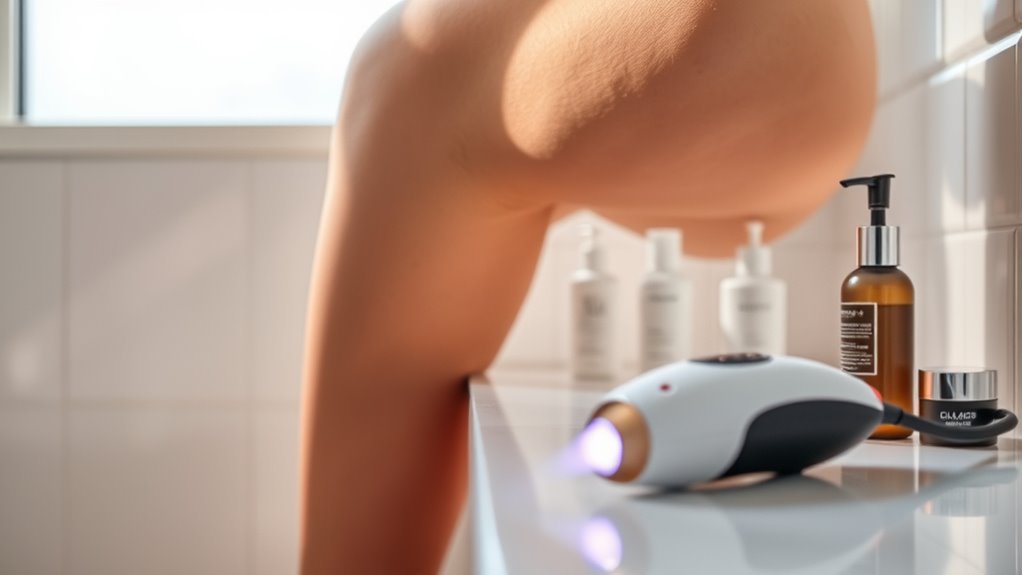 home laser hair removal tips