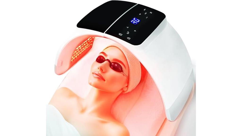 home led skin mask