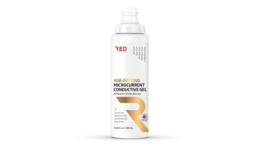 hydrating microcurrent conductive gel