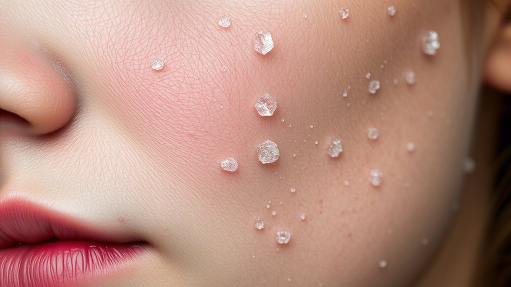 ice can cause skin damage