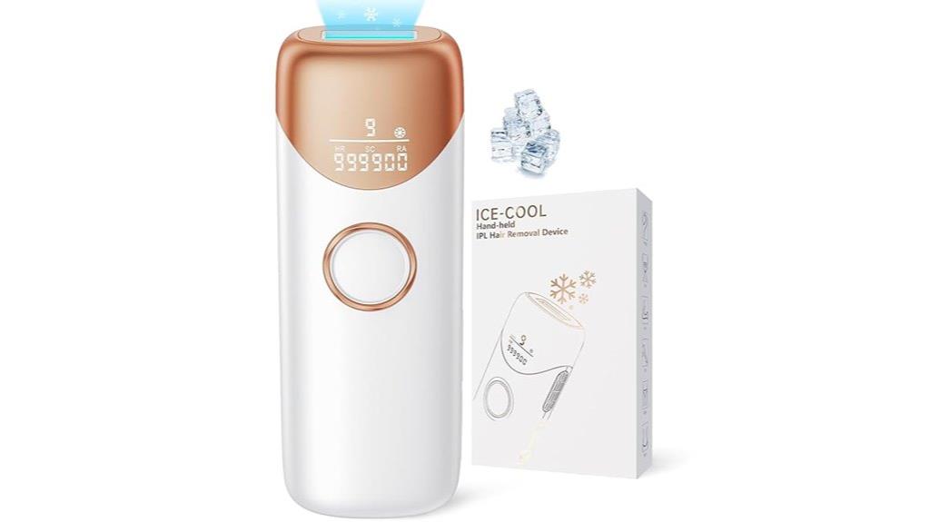 ice cooled painless laser