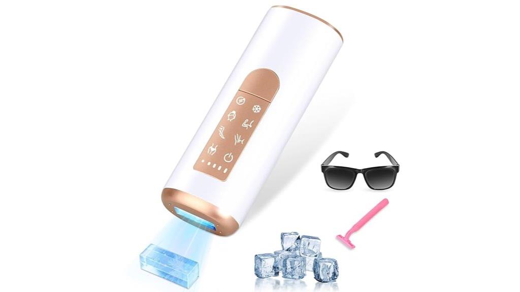 ice cooled sapphire laser