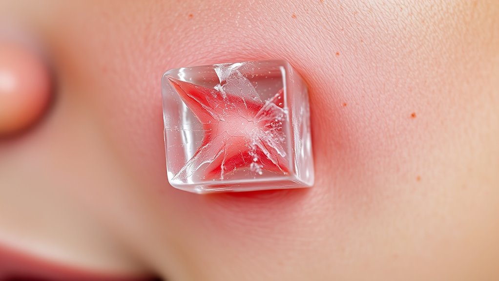 ice damages skin barrier