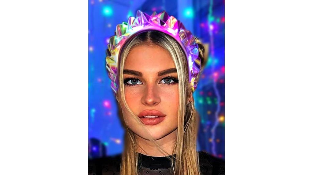 illuminated women s headbands