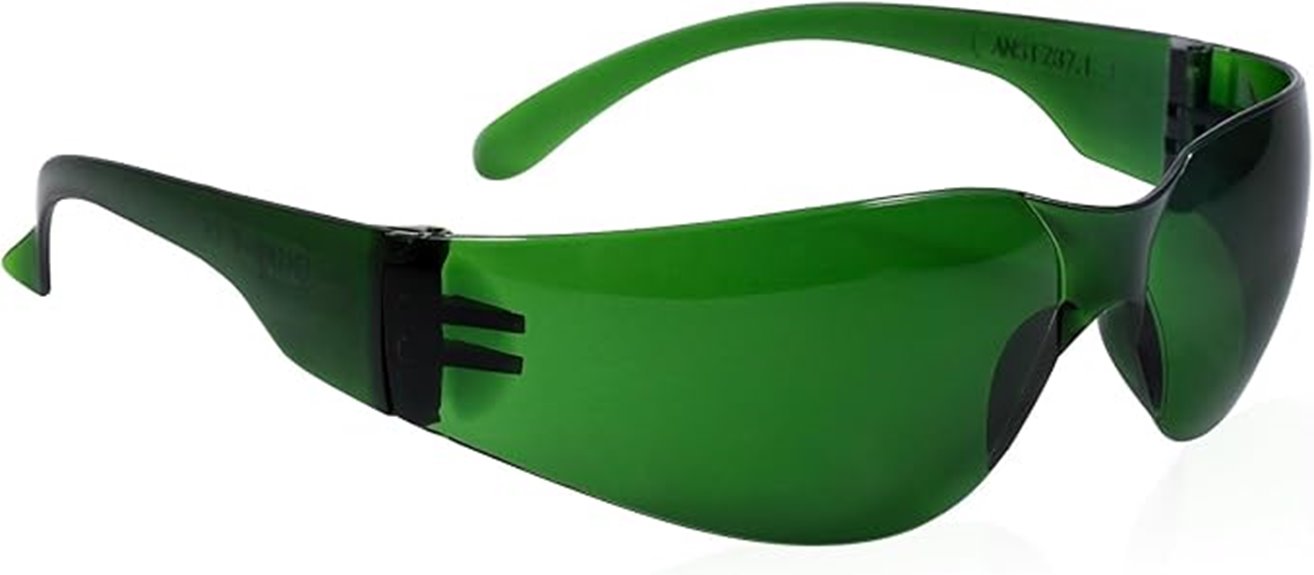 infrared led eye protection