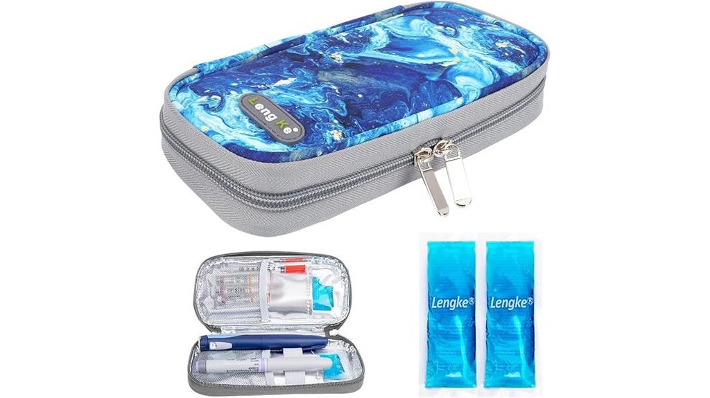 insulin cooler travel case
