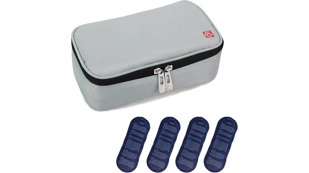 insulin cooler travel case