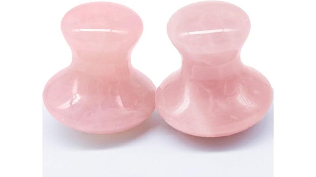 jade mushroom facial tools