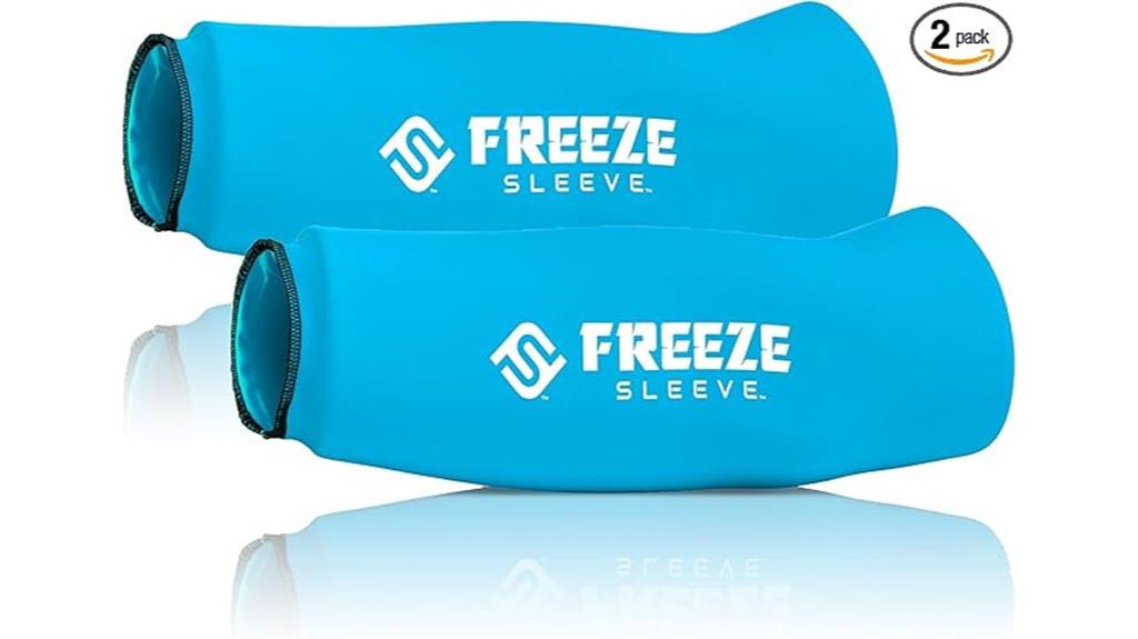 large ice and heat sleeves