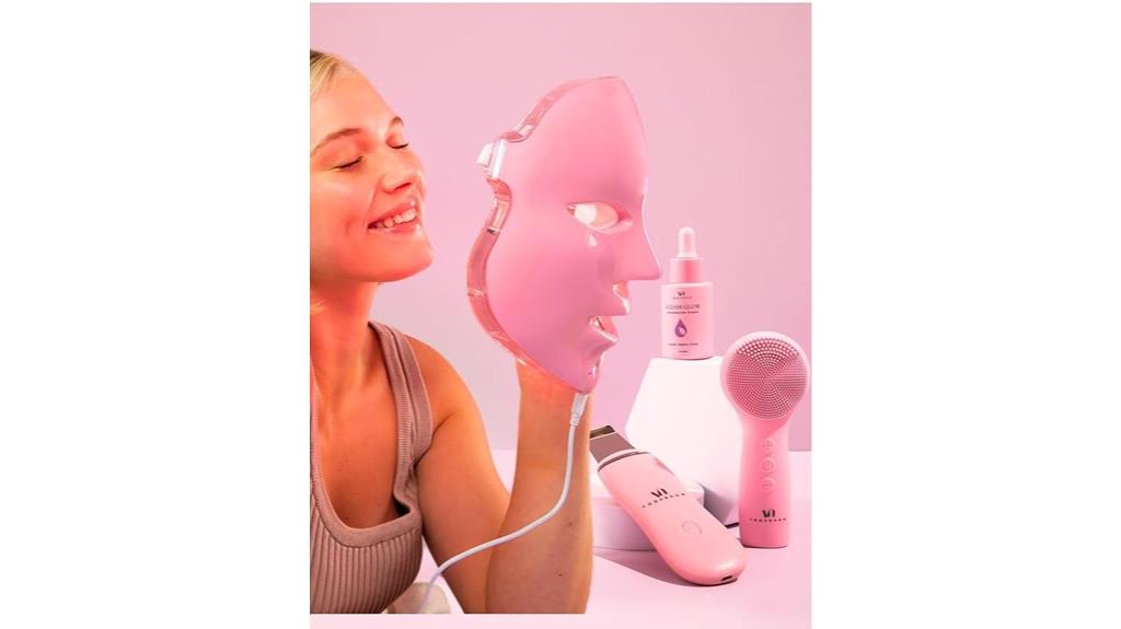 led face mask spa kit