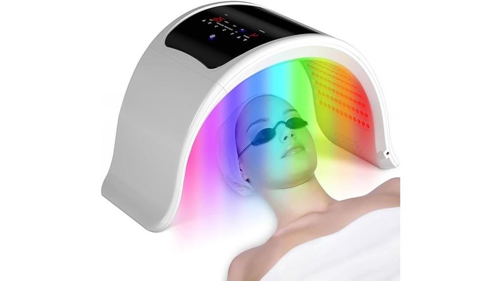 led face mask therapy