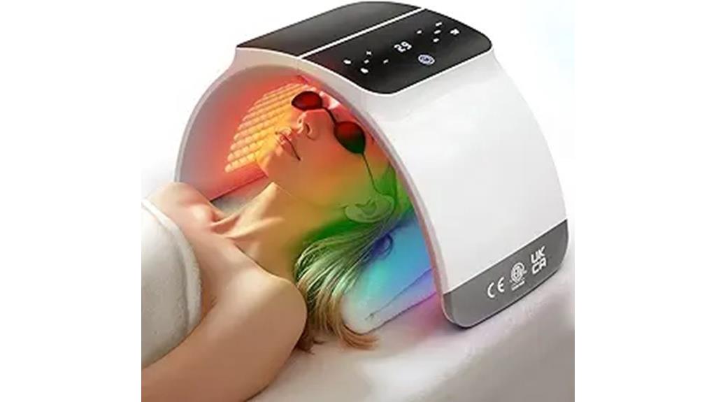 led face mask therapy