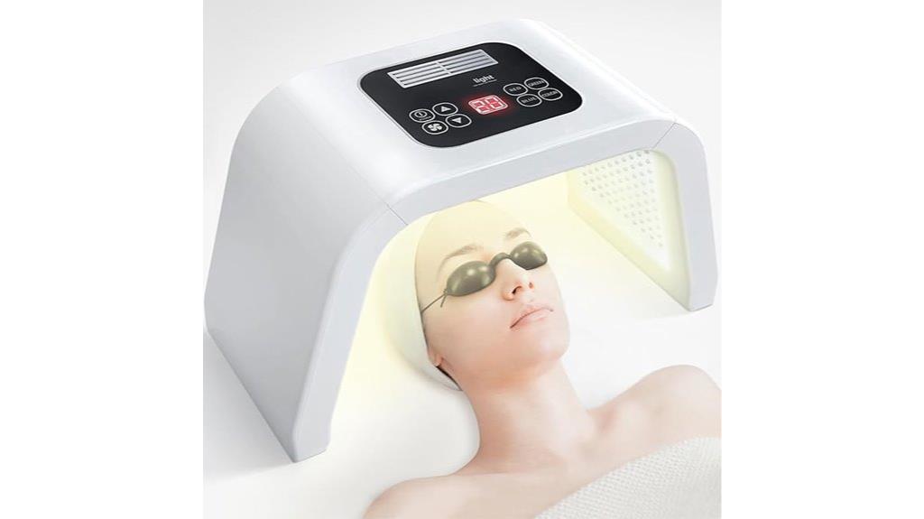 led facial mask therapy