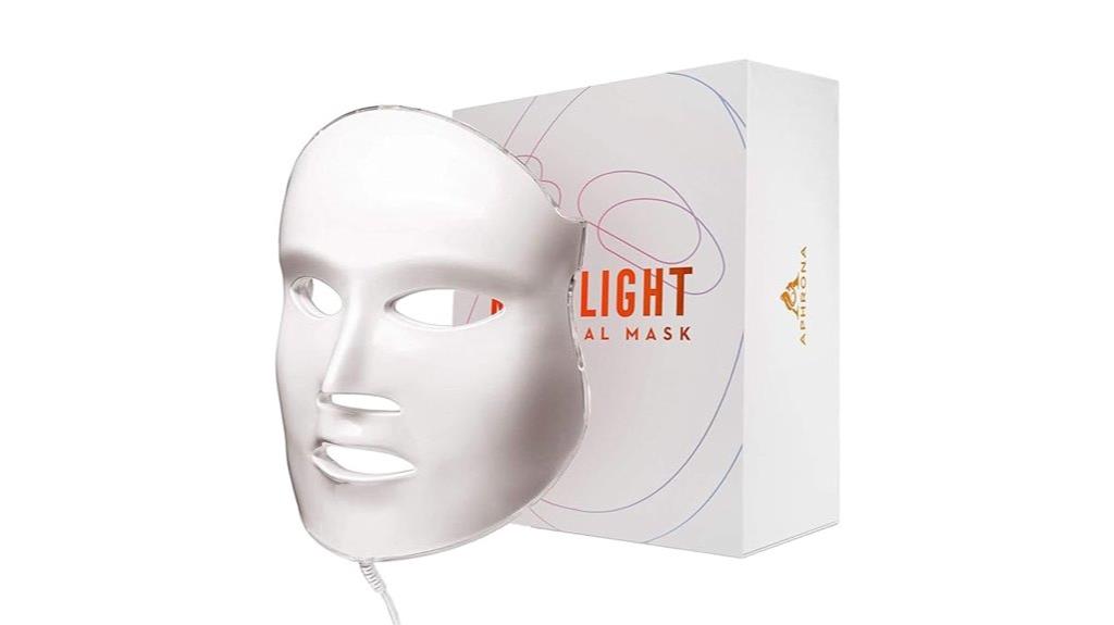 led facial skin mask
