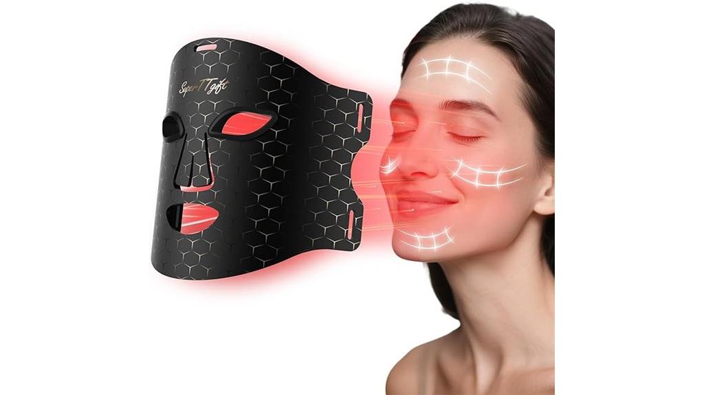 led facial skin therapy