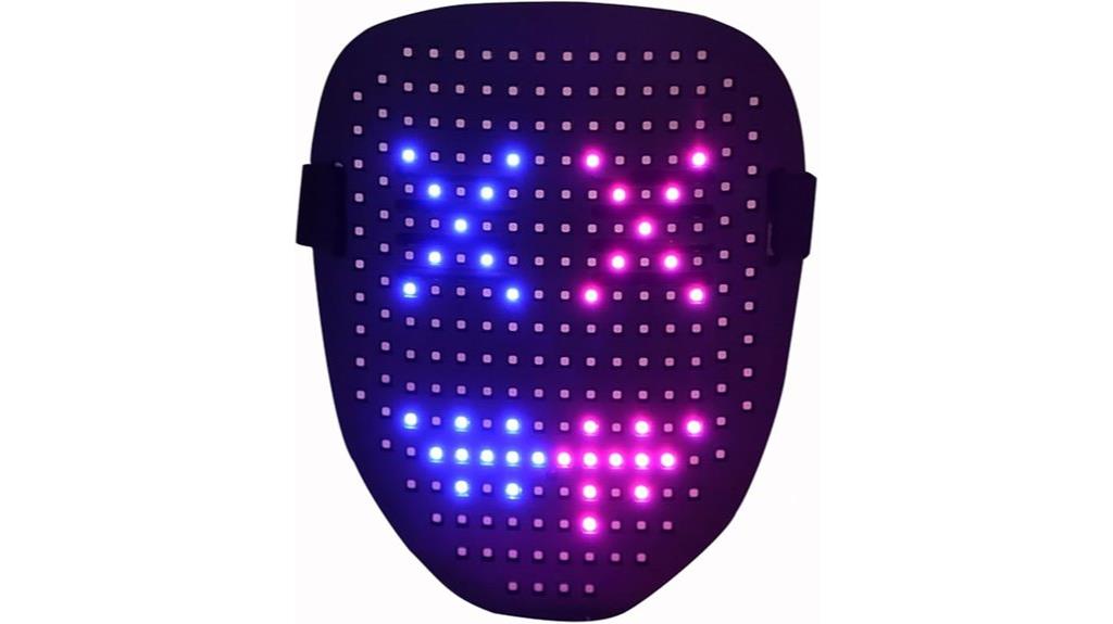 led gesture light mask
