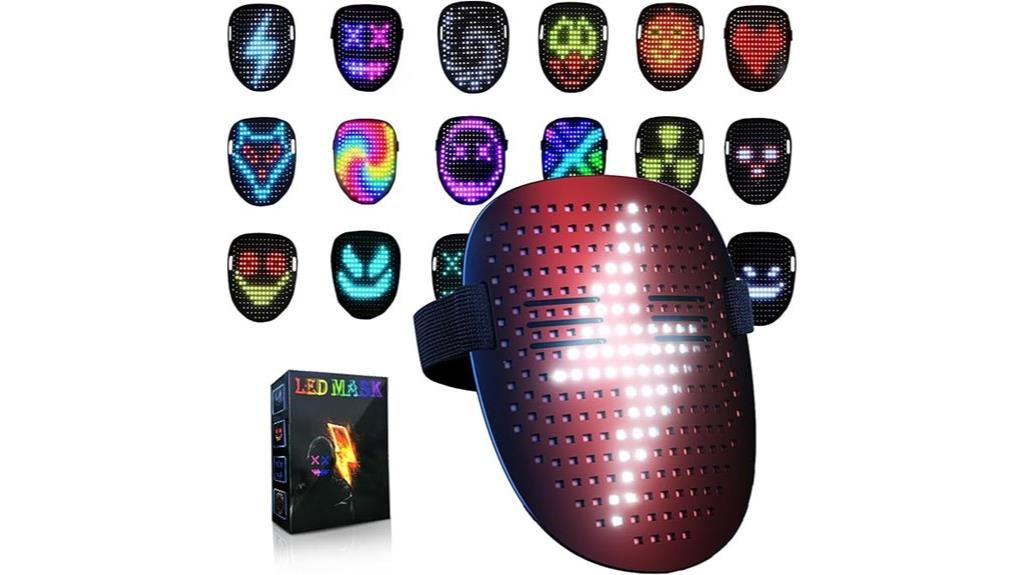 led gesture light mask