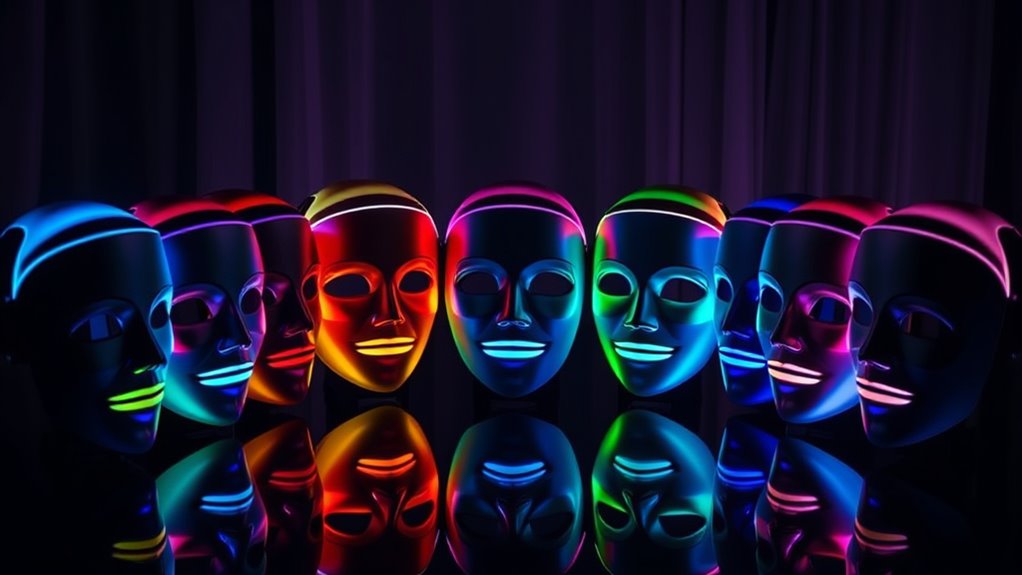 led mask app controlled skincare