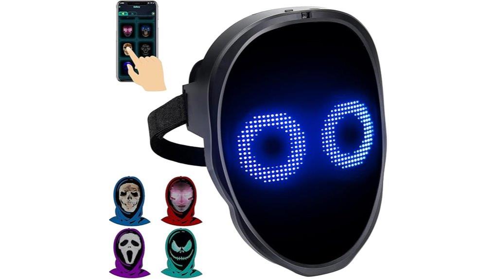 led mask with app