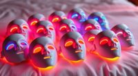 led masks with heat