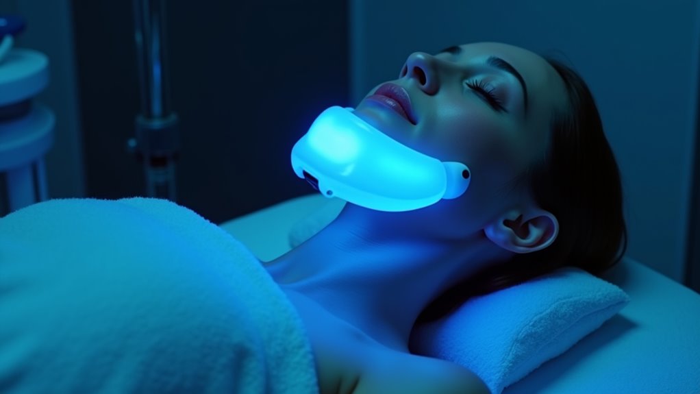 led neck treatment results