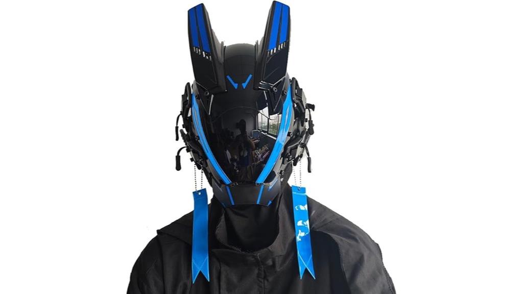 led punk mask