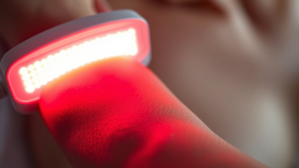 led therapy improves scars