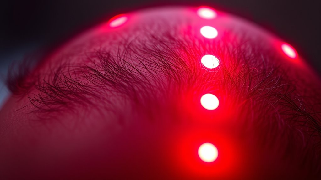 light stimulates hair growth