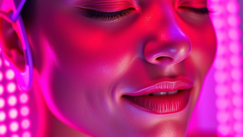 light stimulates skin rejuvenation