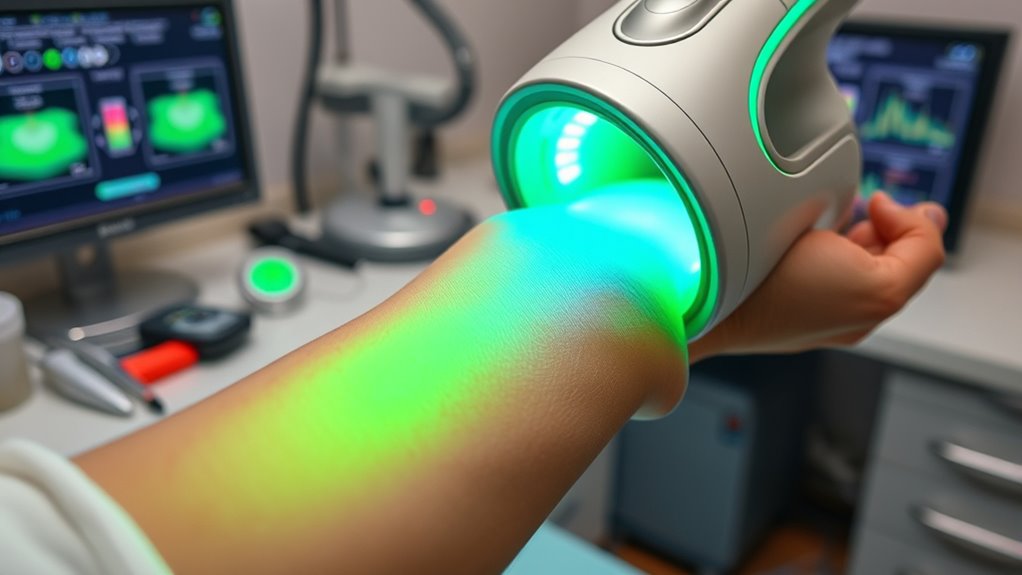 limited evidence for green led