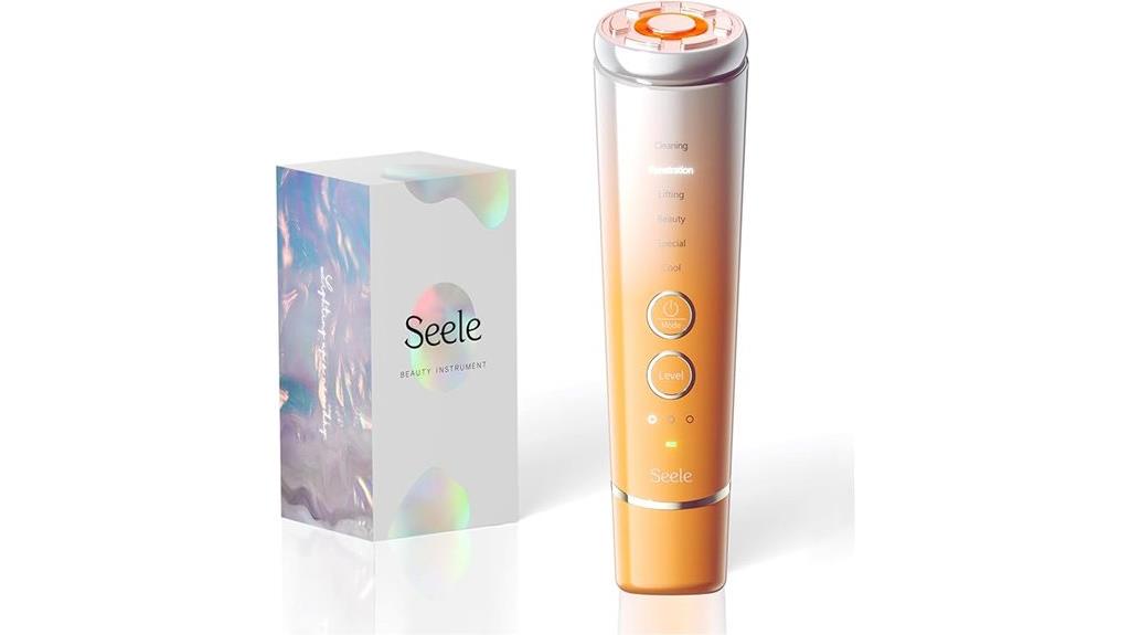 luxury multi function skincare device