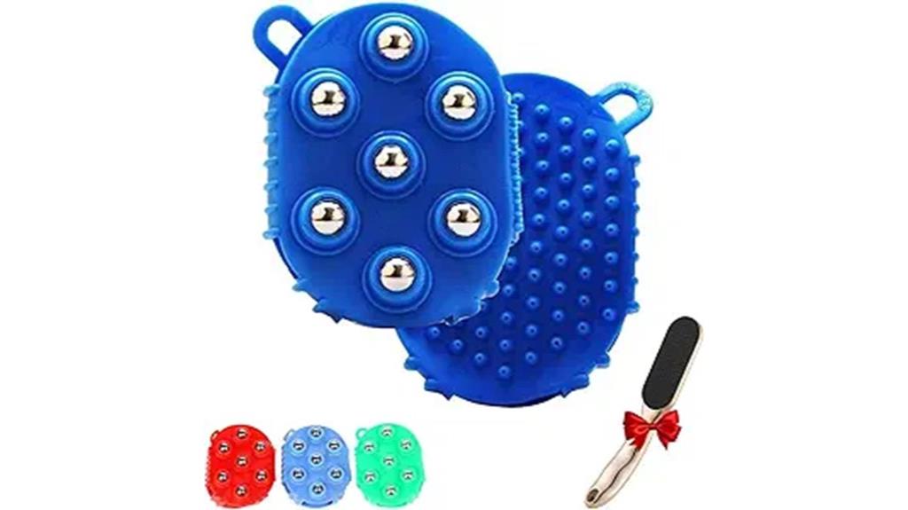 lymphatic massage gloves