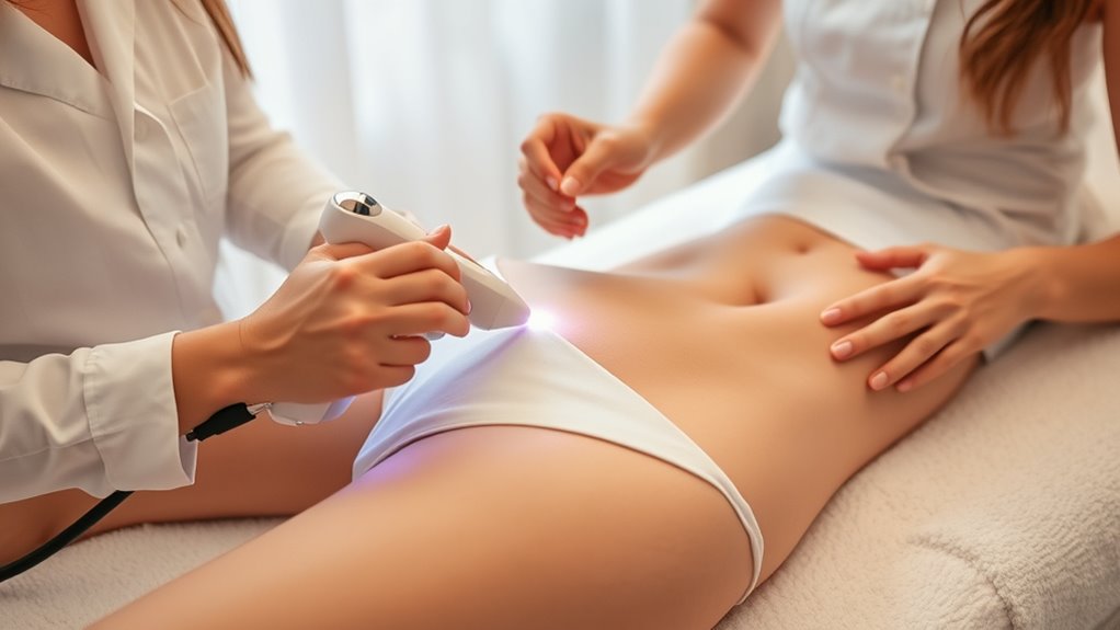 managing laser treatment discomfort