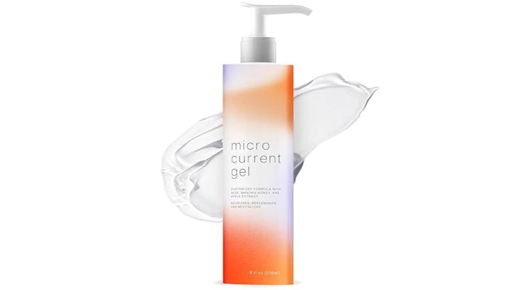 maplefield microcurrent facial gel