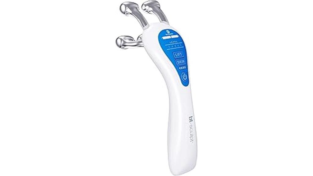 microcurrent facial lifting device