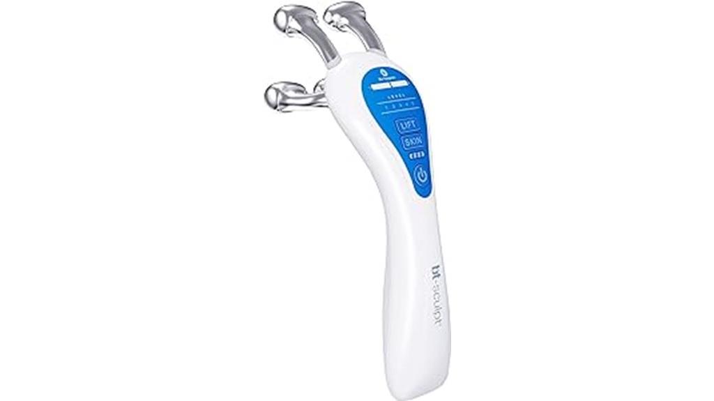 microcurrent facial lifting device
