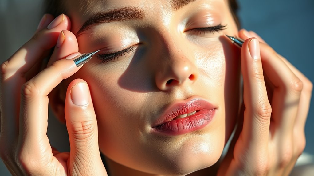 microcurrent massage skin rejuvenation