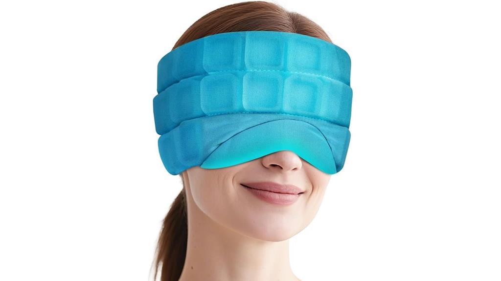 migraine head ice pack