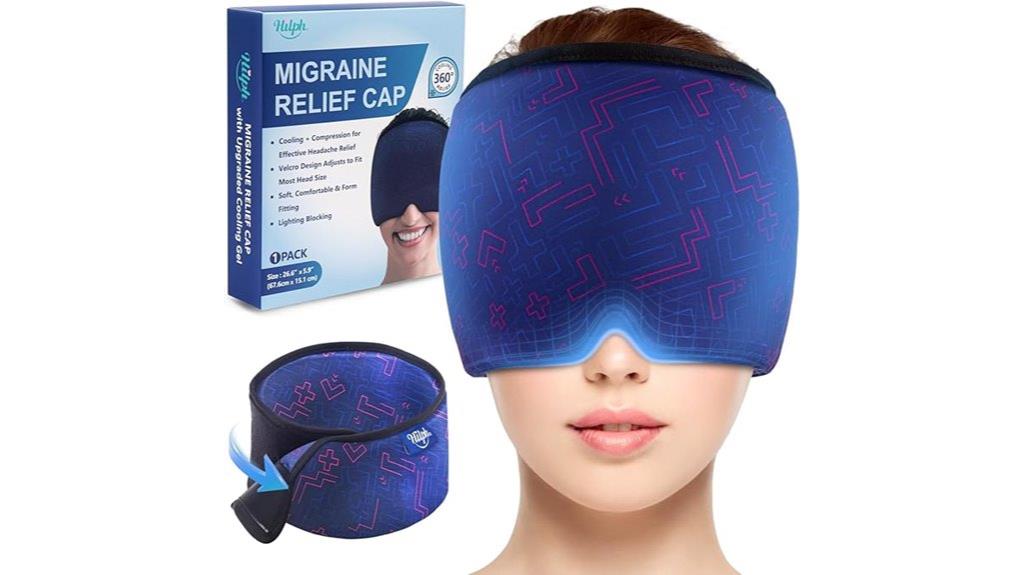 migraine relief hot cold cap