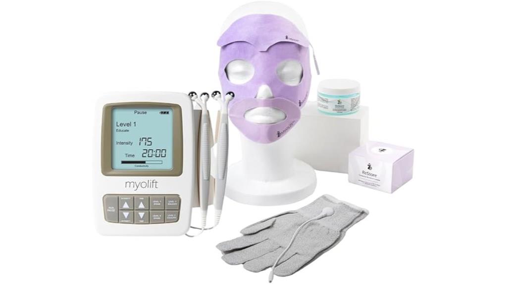 mini microcurrent facial kit