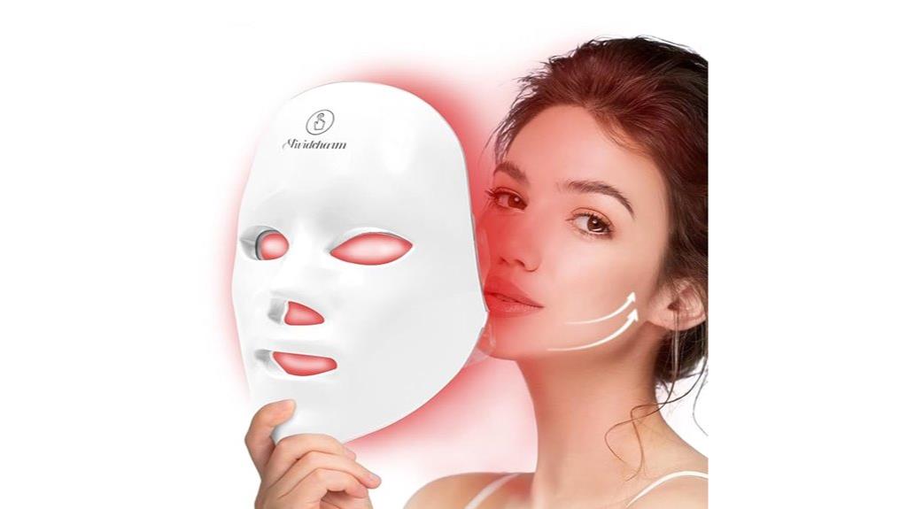 multi color led facial mask