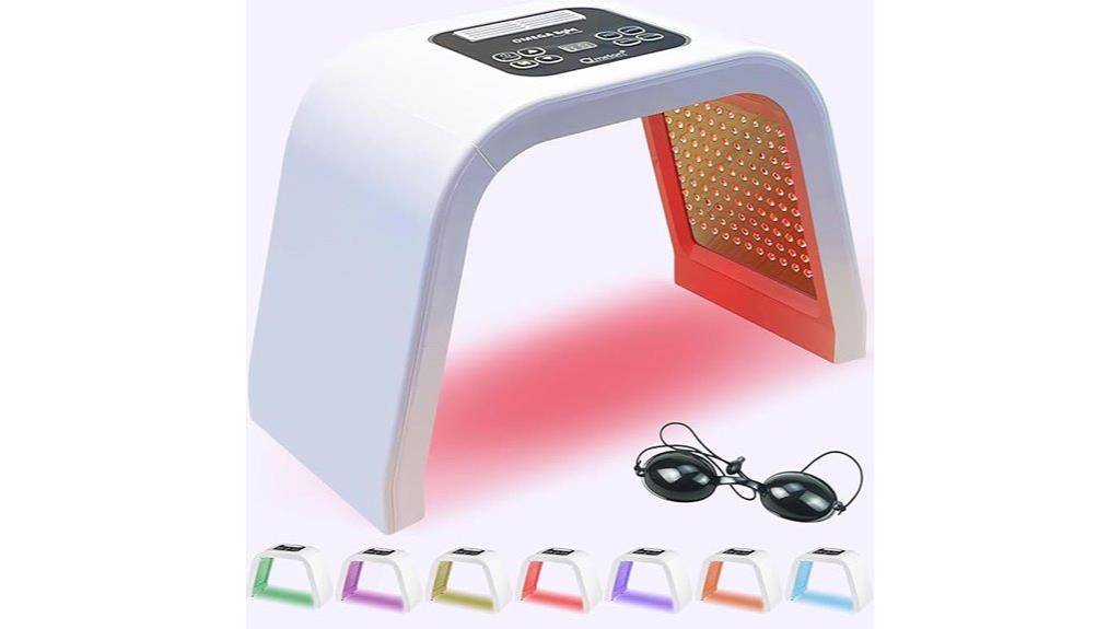 multi function led skin mask