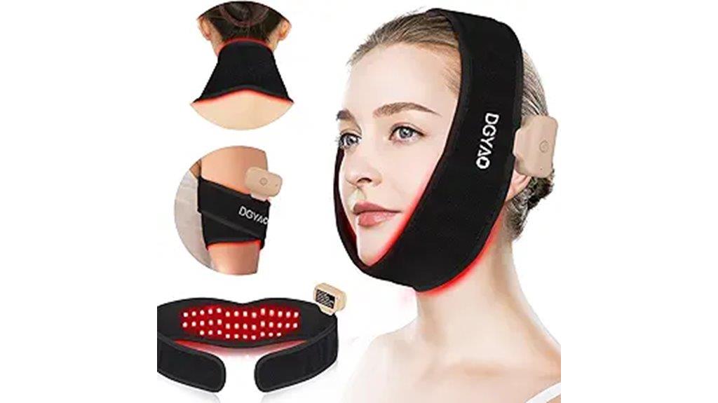 multicolor chin light therapy